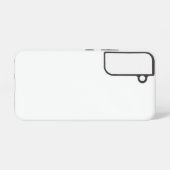 Samsung Galaxy S22 Stummschaltung, glänzend Samsung Galaxy Hülle (Rückseite (Horizontal))