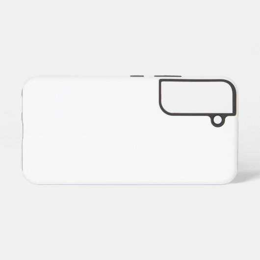 Samsung Galaxy S22 Stummschaltung, glänzend Samsung Galaxy Hülle (Rückseite (Horizontal))