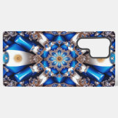 Samsung Galaxy S22 Ultra Case argentinische Farben Hülle (Rückseite (Horizontal))