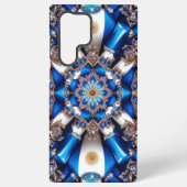 Samsung Galaxy S22 Ultra Case argentinische Farben Samsung Galaxy Hülle (Rückseite)