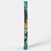 Samsung Galaxy S22 Ultra Case Bahamas Farben Hülle (Rechte Seite)