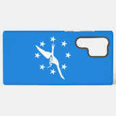 Samsung Galaxy S22 Ultra Case Corpus Christi Fahne Hülle (Rückseite (Horizontal))