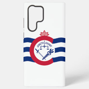 Samsung Galaxy S22 Ultra Case Fahne von Cincinnati Hülle