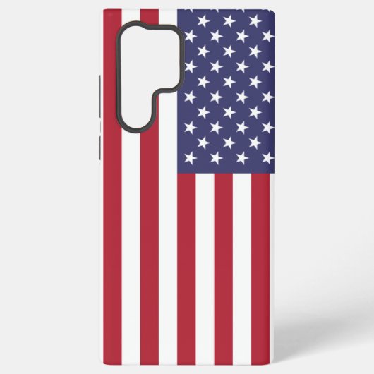 Samsung Galaxy S22 Ultra Case Flag der USA. Hülle (Rückseite)