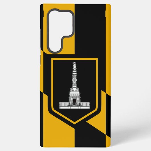 Samsung Galaxy S22 Ultra Case Flag von Baltimore Hülle (Rückseite)