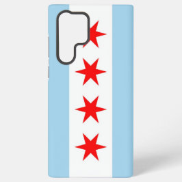 Samsung Galaxy S22 Ultra Case Flag von Chicago Hülle