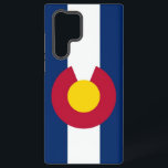 Samsung Galaxy S22 Ultra Case Flag von Colorado Samsung Galaxy Hülle<br><div class="desc">Mit dem Samsung SGH-X500 präsentiert Samsung SGH-X500 eine neue, elegante und elegante Kamera. Mit Präzision und Liebe zum Detail, dieses Handy Cover zelebriert die majestätische Schönheit und Erbe des Colorado. Das Design zeichnet sich durch die ikonische Fahne des Colorado aus, die durch ein blaues Feld mit horizontalen weißen und roten...</div>