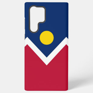 Samsung Galaxy S22 Ultra Case Flag von Denver, USA Hülle