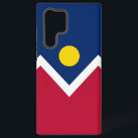 Samsung Galaxy S22 Ultra Case Flag von Denver, USA Samsung Galaxy Hülle<br><div class="desc">Mit unserem exklusiven Cover unter der Flagge von Denver verwandeln Sie Ihre Samsung Galaxy S22 Ultra in ein Symbol des Denver-Stolzes! Mit Präzision und Liebe zum Detail, dieses Handy Cover zelebriert den pulsierenden Geist und kulturellen Erbe von Denver. Ob Sie nun Ihre Liebe für Denver zeigen, an einen besondere Anlass...</div>