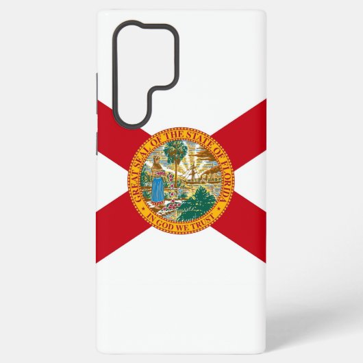 Samsung Galaxy S22 Ultra Case Flag von Florida Hülle (Rückseite)