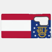Samsung Galaxy S22 Ultra Case Flag von Georgia Hülle (Rückseite (Horizontal))