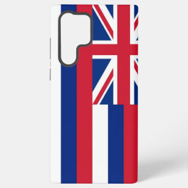 Samsung Galaxy S22 Ultra Case Flag von Hawaii Hülle