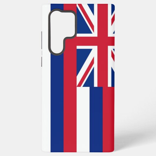 Samsung Galaxy S22 Ultra Case Flag von Hawaii Hülle (Rückseite)