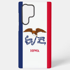 Samsung Galaxy S22 Ultra Case Flag von Iowa Hülle