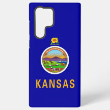 Samsung Galaxy S22 Ultra Case Flag von Kansas