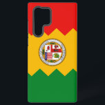 Samsung Galaxy S22 Ultra Case Flag von Los Angeles Samsung Galaxy Hülle<br><div class="desc">Mit unserem exklusiven Cover unter der Flagge von Los Angeles verwandeln Sie Ihre Samsung Galaxy S22 Ultra in ein Symbol des Los Angeles Stolzes! Mit Präzision und Liebe zum Detail, dieses Handy Cover feiert den pulsierenden Geist und kulturellen Erbe von Los Angeles, Kalifornien. Das Design zeichnet sich durch die Flagge...</div>