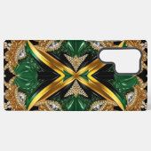 Samsung Galaxy S22 Ultra Case Jamaikanische Farben Hülle (Rückseite (Horizontal))