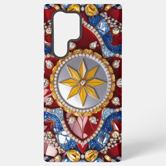 Samsung Galaxy S22 Ultra Case kolumbianische Farbe Hülle (Rückseite)