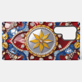 Samsung Galaxy S22 Ultra Case kolumbianische Farbe Hülle (Rückseite (Horizontal))