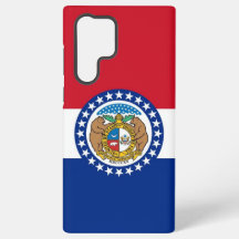 Samsung Galaxy S22 Ultra Case Missouri Flag