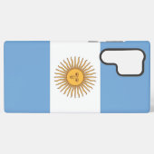 Samsung Galaxy S22 Ultra Case mit argentinischer F Hülle (Rückseite (Horizontal))