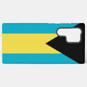 Samsung Galaxy S22 Ultra Case mit Bahamas-Flagge Hülle (Rückseite (Horizontal))