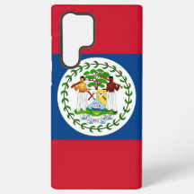 Samsung Galaxy S22 Ultra Case mit Belize-Flagge