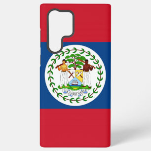 Samsung Galaxy S22 Ultra Case mit Belize-Flagge Hülle