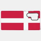 Samsung Galaxy S22 Ultra Case mit dänischer Flagge Hülle (Rückseite (Horizontal))