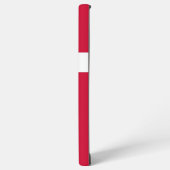 Samsung Galaxy S22 Ultra Case mit dänischer Flagge Hülle (Linke Seite)