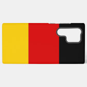 Samsung Galaxy S22 Ultra Case mit deutscher Flagge Hülle (Rückseite (Horizontal))