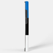 Samsung Galaxy S22 Ultra Case mit estnischer Flagg Hülle (Rechte Seite)