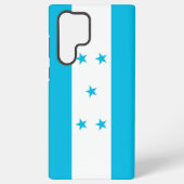 Samsung Galaxy S22 Ultra Case mit Honduras-Flagge Samsung Galaxy Hülle (Rückseite)