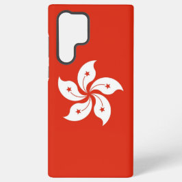 Samsung Galaxy S22 Ultra Case mit Hongkong-Flagge Hülle