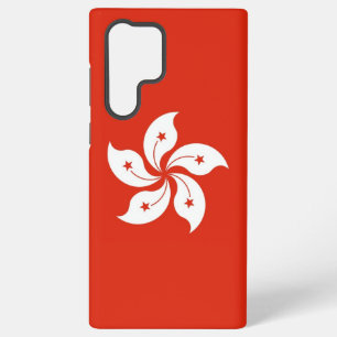 Samsung Galaxy S22 Ultra Case mit Hongkong-Flagge Hülle