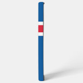 Samsung Galaxy S22 Ultra Case mit isländischer Fla Hülle (Linke Seite)