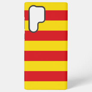 Samsung Galaxy S22 Ultra Case mit Katalonienflagge Hülle