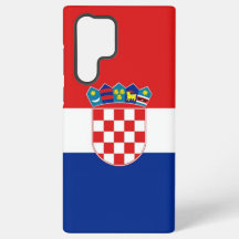 Samsung Galaxy S22 Ultra Case mit kroatischer Flag