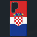 Samsung Galaxy S22 Ultra Case mit kroatischer Flag Samsung Galaxy Hülle<br><div class="desc">Mit dem Samsung SGH-X500 ist das Samsung SGH-X500 ein idealer Ausgangspunkt, um die faszinierende Welt der Fotografie zu entdecken. Dieses Handy wurde mit viel Liebe zum Detail entworfen und präsentiert stolz das ikonische Design der kroatischen Fahne. Die Flagge weist drei horizontale Streifen in Rot, Weiß und Blau auf, in der...</div>