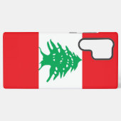 Samsung Galaxy S22 Ultra Case mit libanesischer Fl Hülle (Rückseite (Horizontal))