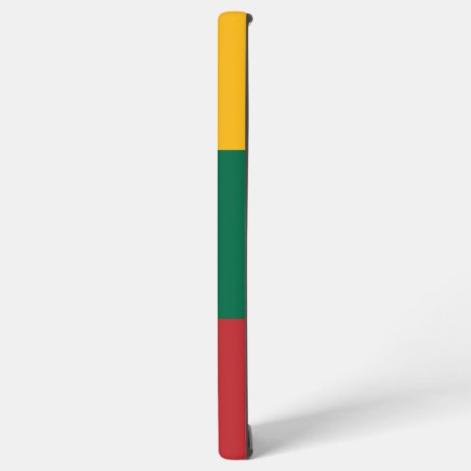 Samsung Galaxy S22 Ultra Case mit litauischer Flag Samsung Galaxy Hülle (Linke Seite)