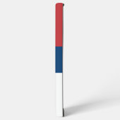 Samsung Galaxy S22 Ultra Case mit serbischer Flagg Hülle (Linke Seite)