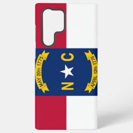 Samsung Galaxy S22 Ultra Case North Carolina Flagg Hülle