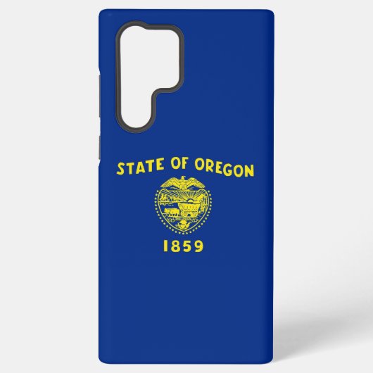 Samsung Galaxy S22 Ultra Case Oregon Flagge Hülle (Rückseite)