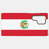 Samsung Galaxy S22 Ultra Case Peru Flag Hülle (Rückseite (Horizontal))