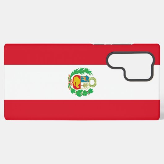 Samsung Galaxy S22 Ultra Case Peru Flag Samsung Galaxy Hülle (Rückseite (Horizontal))