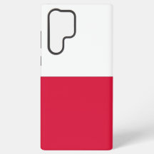 Samsung Galaxy S22 Ultra Case - Polnische Flagge