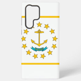 Samsung Galaxy S22 Ultra Case Rhode Island Flagge Hülle