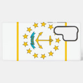 Samsung Galaxy S22 Ultra Case Rhode Island Flagge Hülle (Rückseite (Horizontal))