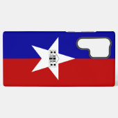 Samsung Galaxy S22 Ultra Case San Antonio Flagge Samsung Galaxy Hülle (Rückseite (Horizontal))